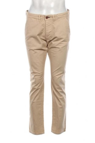 Ανδρικό παντελόνι Jack & Jones, Μέγεθος L, Χρώμα Εκρού, Τιμή 7,50 €