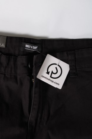 Pantaloni de bărbați Only & Sons, Mărime M, Culoare Negru, Preț 72,63 Lei