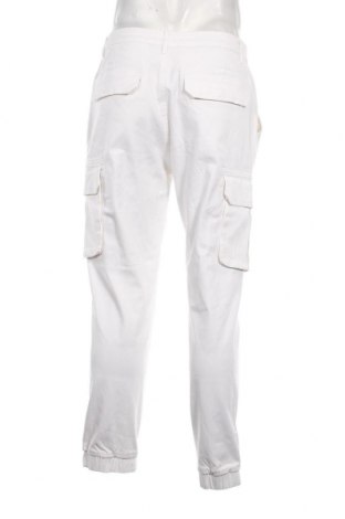 Мъжки панталон Pier One, Размер L, Цвят Бял, Цена 21,16 лв.