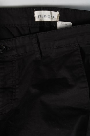 Ανδρικό παντελόνι Pier One, Μέγεθος M, Χρώμα Μαύρο, Τιμή 5,38 €