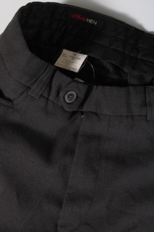 Мъжки панталон S.Oliver, Размер M, Цвят Сив, Цена 14,08 лв.
