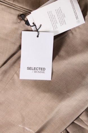 Pánske nohavice  Selected Homme, Veľkosť M, Farba Béžová, Cena  17,14 €