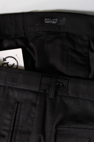Мъжки панталон Zara Man, Размер M, Цвят Черен, Цена 15,37 лв.
