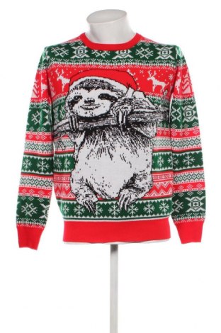 Мъжки пуловер, Размер M, Цвят Многоцветен, Цена 9,57 лв.