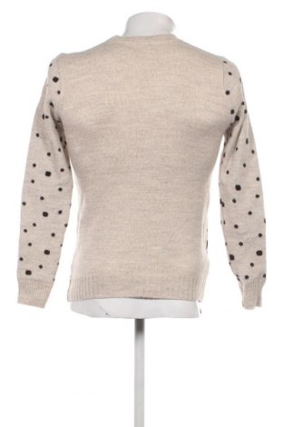 Ανδρικό πουλόβερ, Μέγεθος S, Χρώμα  Μπέζ, Τιμή 5,01 €