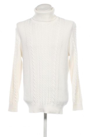 Мъжки пуловер About you x Kevin Trapp, Размер S, Цвят Бял, Цена 35,64 лв.