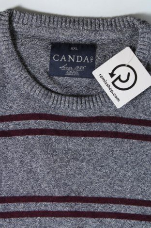 Мъжки пуловер Canda, Размер XXL, Цвят Сив, Цена 9,86 лв.