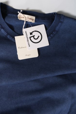 Pulover de bărbați Cashmere Company, Mărime XL, Culoare Albastru, Preț 301,58 Lei
