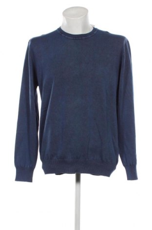 Мъжки пуловер Cashmere Company, Размер XL, Цвят Син, Цена 91,68 лв.