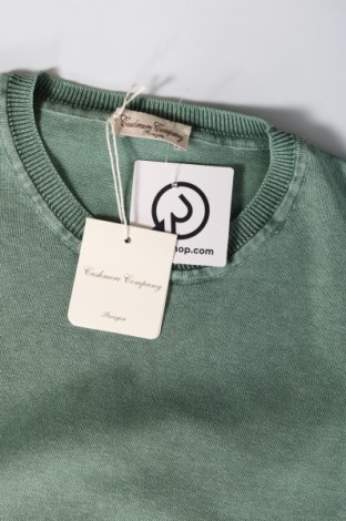 Męski sweter Cashmere Company, Rozmiar XL, Kolor Zielony, Cena 274,91 zł
