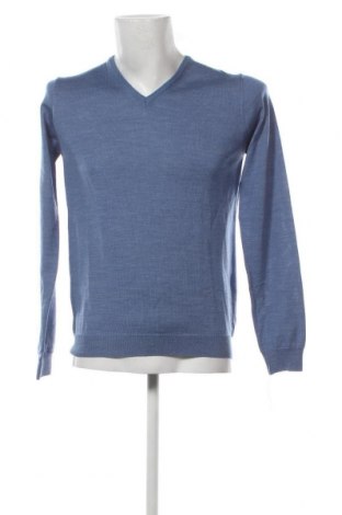 Мъжки пуловер Cavallaro Napoli, Размер M, Цвят Син, Цена 66,00 лв.