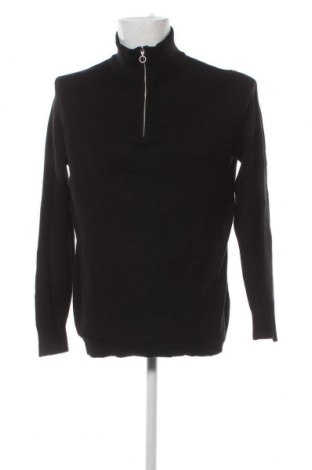 Мъжки пуловер H&M, Размер L, Цвят Черен, Цена 17,40 лв.