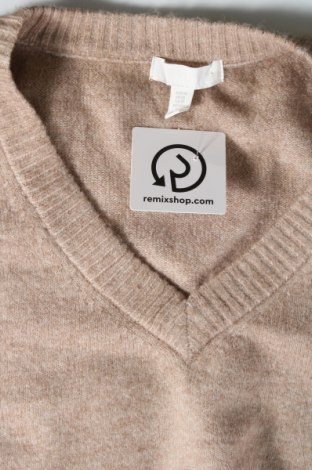Мъжки пуловер H&M, Размер XS, Цвят Бежов, Цена 29,00 лв.