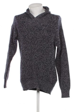 Мъжки пуловер H&M L.O.G.G., Размер M, Цвят Син, Цена 8,41 лв.