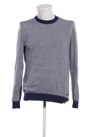 Ανδρικό πουλόβερ Hugo Boss, Μέγεθος L, Χρώμα Μπλέ, Τιμή 60,62 €