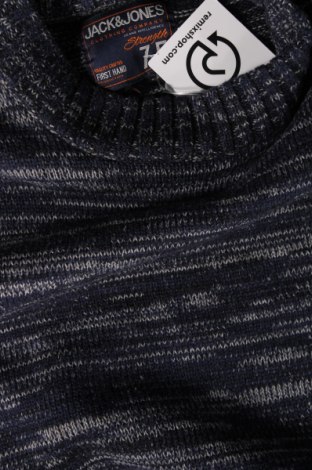 Мъжки пуловер Jack & Jones, Размер L, Цвят Син, Цена 8,64 лв.