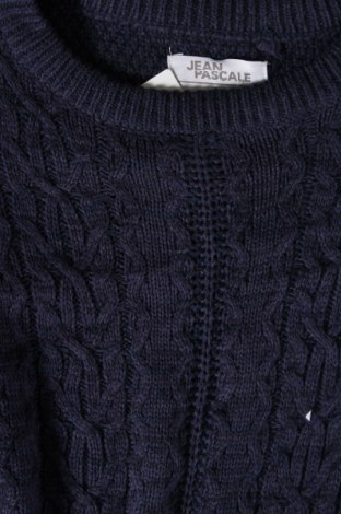 Ανδρικό πουλόβερ Jean Pascale, Μέγεθος M, Χρώμα Μπλέ, Τιμή 4,84 €