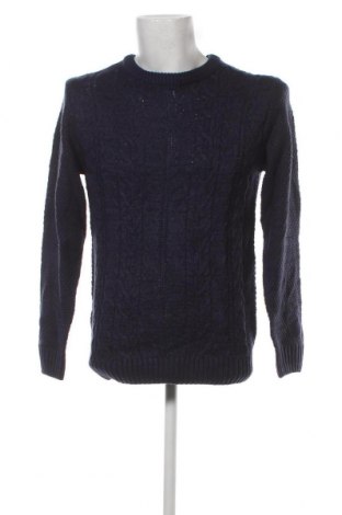 Мъжки пуловер Jean Pascale, Размер M, Цвят Син, Цена 8,99 лв.