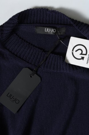 Ανδρικό πουλόβερ Liu Jo, Μέγεθος L, Χρώμα Μπλέ, Τιμή 34,46 €