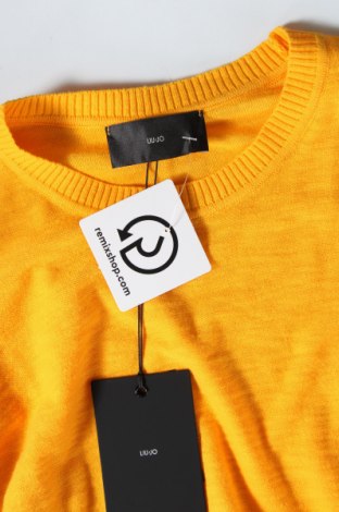 Мъжки пуловер Liu Jo, Размер M, Цвят Жълт, Цена 89,77 лв.