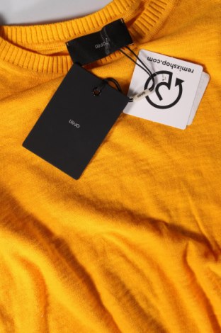 Męski sweter Liu Jo Man, Rozmiar XL, Kolor Żółty, Cena 101,82 zł