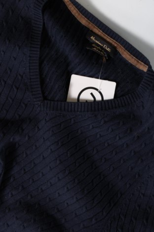 Мъжки пуловер Massimo Dutti, Размер M, Цвят Син, Цена 37,40 лв.