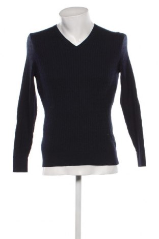 Мъжки пуловер Massimo Dutti, Размер M, Цвят Син, Цена 37,40 лв.