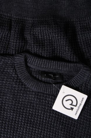 Ανδρικό πουλόβερ New Look, Μέγεθος S, Χρώμα Μπλέ, Τιμή 7,50 €