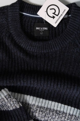 Мъжки пуловер Only & Sons, Размер L, Цвят Многоцветен, Цена 10,15 лв.