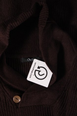 Ανδρικό πουλόβερ Oviesse, Μέγεθος M, Χρώμα Καφέ, Τιμή 7,59 €