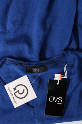 Мъжки пуловер Oviesse, Размер XXL, Цвят Син, Цена 16,56 лв.