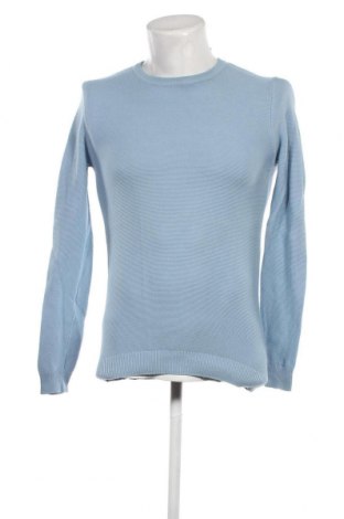 Мъжки пуловер Pull&Bear, Размер XS, Цвят Син, Цена 8,70 лв.