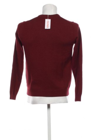 Мъжки пуловер SUN68, Размер S, Цвят Червен, Цена 39,60 лв.