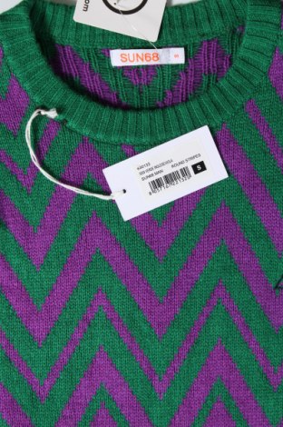 Męski sweter SUN68, Rozmiar S, Kolor Kolorowy, Cena 351,84 zł
