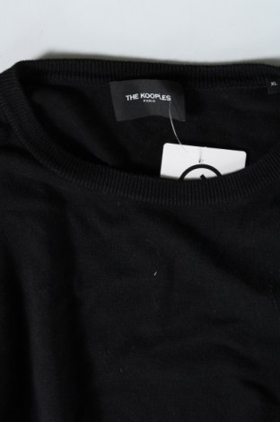 Pánsky sveter  The Kooples, Veľkosť XL, Farba Čierna, Cena  27,79 €