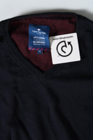 Мъжки пуловер Tom Tailor, Размер XL, Цвят Син, Цена 24,00 лв.