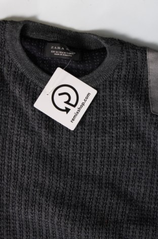Ανδρικό πουλόβερ Zara Man, Μέγεθος M, Χρώμα Γκρί, Τιμή 14,23 €