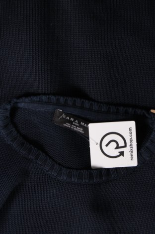 Ανδρικό πουλόβερ Zara Man, Μέγεθος L, Χρώμα Μπλέ, Τιμή 12,00 €