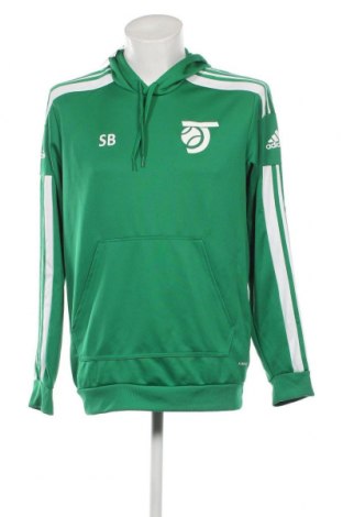 Herren Sweatshirt Adidas, Größe L, Farbe Grün, Preis € 27,14