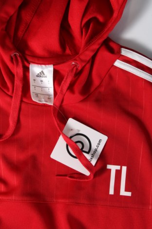 Ανδρικό φούτερ Adidas, Μέγεθος L, Χρώμα Κόκκινο, Τιμή 24,12 €