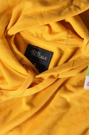 Ανδρικό φούτερ Jean Pascale, Μέγεθος S, Χρώμα Κίτρινο, Τιμή 28,45 €
