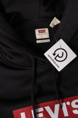 Ανδρικό φούτερ Levi's, Μέγεθος L, Χρώμα Μαύρο, Τιμή 47,64 €