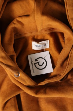 Herren Sweatshirt Pier One, Größe M, Farbe Gelb, Preis 9,48 €
