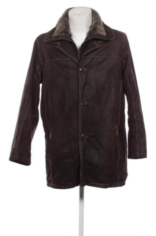 Pánska kožená bunda , Veľkosť L, Farba Hnedá, Cena  24,27 €