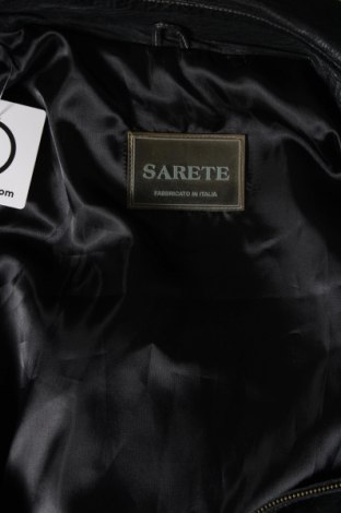 Ανδρικό δερμάτινο μπουφάν, Μέγεθος XL, Χρώμα Μαύρο, Τιμή 54,94 €