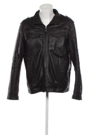Pánská kožená bunda  Angelo Litrico, Velikost M, Barva Černá, Cena  682,00 Kč