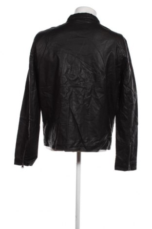 Ανδρικό δερμάτινο μπουφάν Core By Jack & Jones, Μέγεθος XL, Χρώμα Μαύρο, Τιμή 48,97 €