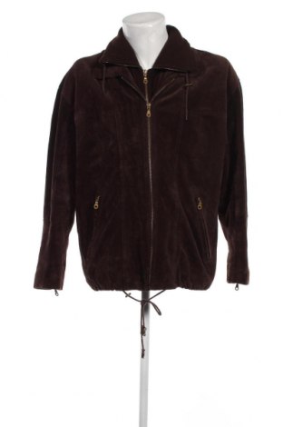 Ανδρικό δερμάτινο μπουφάν Henry Morell, Μέγεθος XL, Χρώμα Καφέ, Τιμή 53,61 €