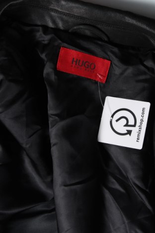 Pánska kožená bunda  Hugo Boss, Veľkosť M, Farba Čierna, Cena  231,62 €