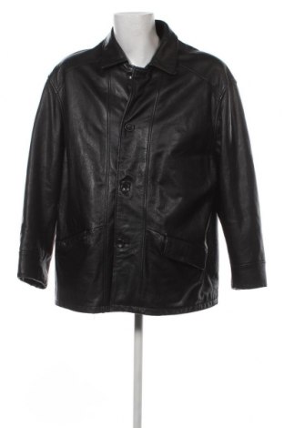 Ανδρικό δερμάτινο μπουφάν John Ashford, Μέγεθος XL, Χρώμα Μαύρο, Τιμή 51,10 €